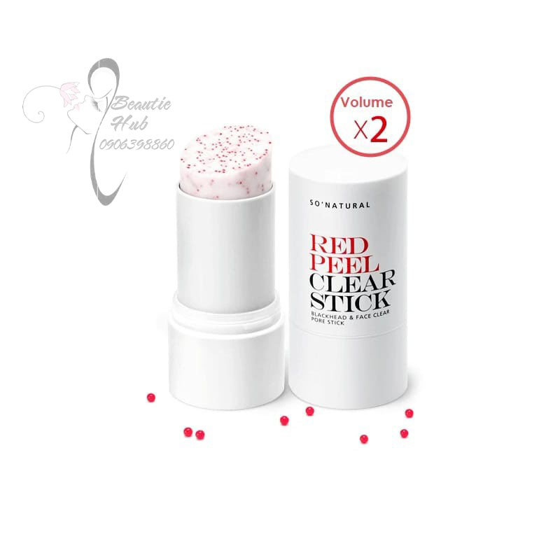 [Hcm]Thanh Lăn Mụn Đầu Đen Red Peel Clear Stick Pore Blackhead & Face Hàn Quốc