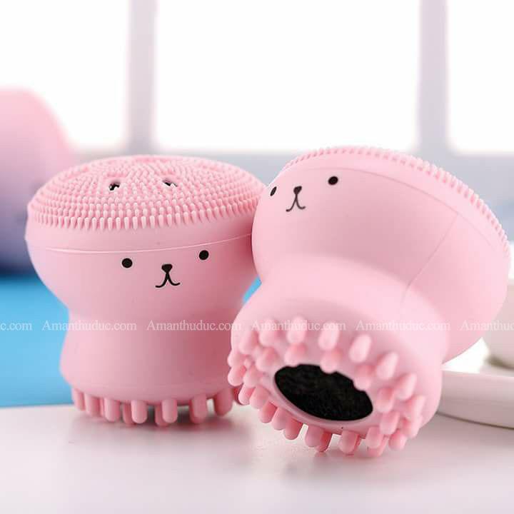 Cọ Rửa Mặt Bạch Tuộc