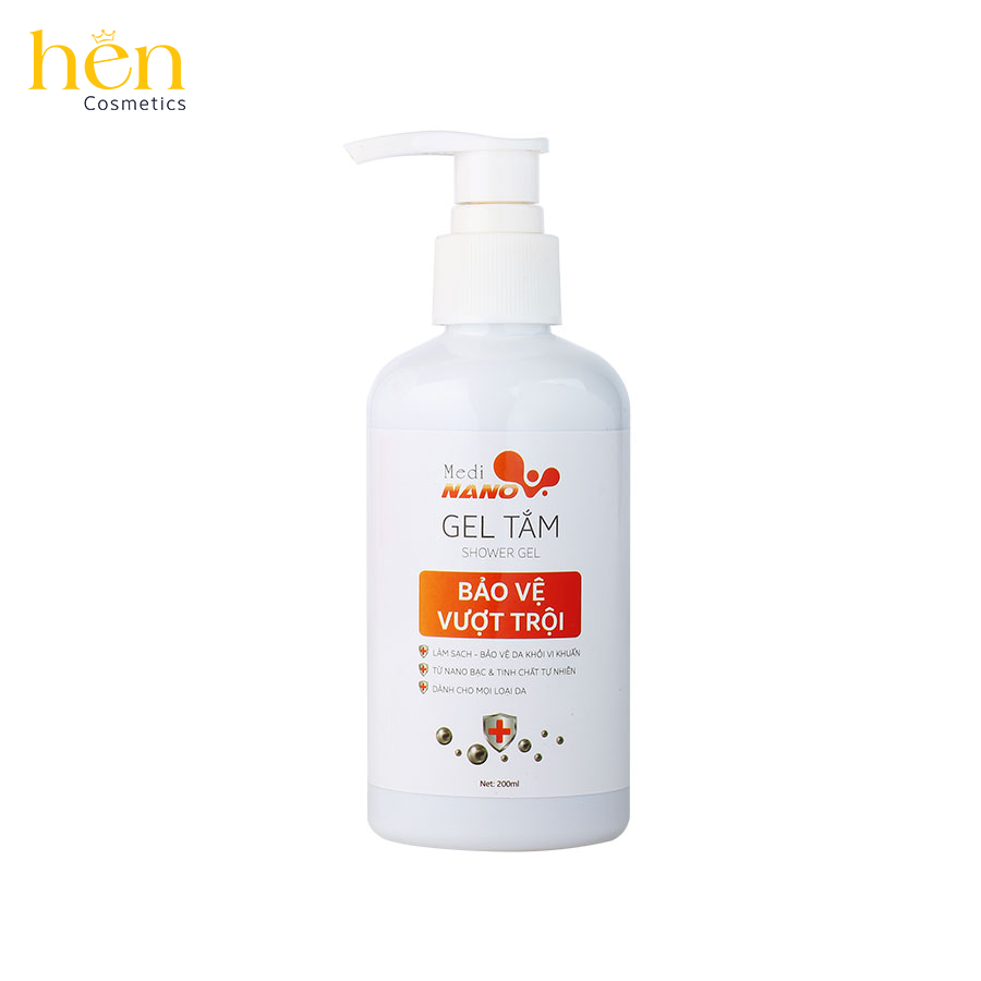 [Hcm]Gel Tắm Medinano - Bảo Vệ Cơ Thể Vượt Trội Từ Công Nghệ Nano Bạc - Kháng Khuẩn - Làm Sạch Cơ Thể - Ngăn Ngừa Mồ Hôi - Hỗ Trợ Giảm Mụn Cơ Thể