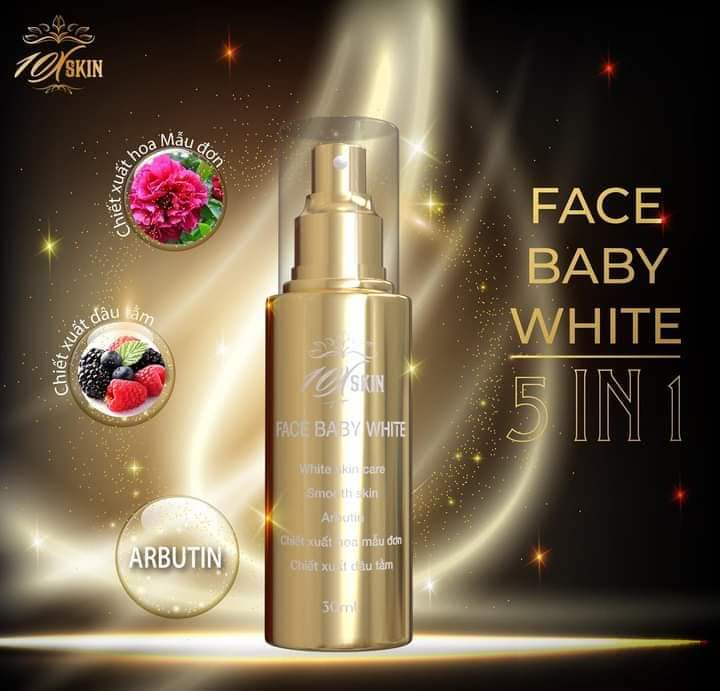 [Chính Hãng] Kem Face Baby White 30Ml 10Xskin