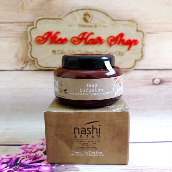 Xả Kho Tặng Ủ Hấp Tóc Nash i - Dùng Vào Tóc Mềm Như Lụa 500ml