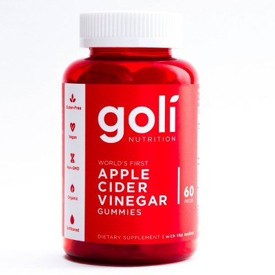 [Hcm]Kẹo Dẻo Giấm Táo Goli Apple Cider Vinegar 60 Gummies