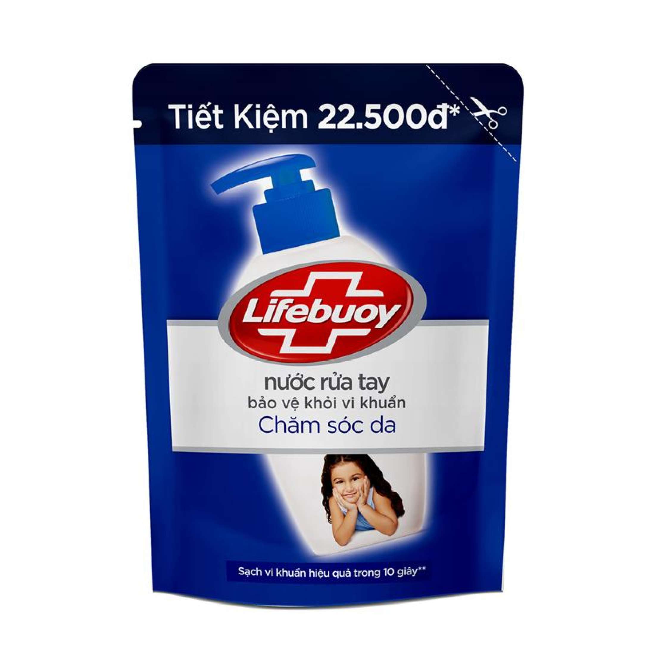 [Hcm]Nước Rửa Tay Lifebuoy Chăm Sóc Da Dạng Túi (450G)