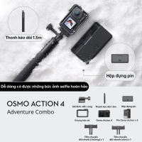 [Hot] DJI Osmo Action 4 Camera hành động 4K 120fps góc siêu rộng máy quay hành trình hoạt động tốt nhiệt độ thấp (DJI OA 4)