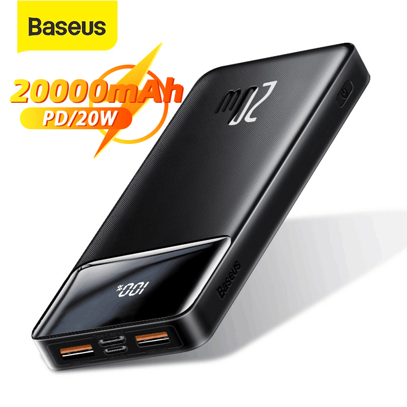 Baseus Sạc Dự Phòng 30000mAh / 20000mAh / 10000mAh PD 20W Pin Sạc Dự phòng cho iPhone 15 14 13 Pro M