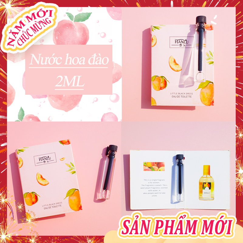 [HCM][Peachy Sis] Nước hoa đào 2ML mang đậm chất cổ điển lưu hương trên 6 tiếng