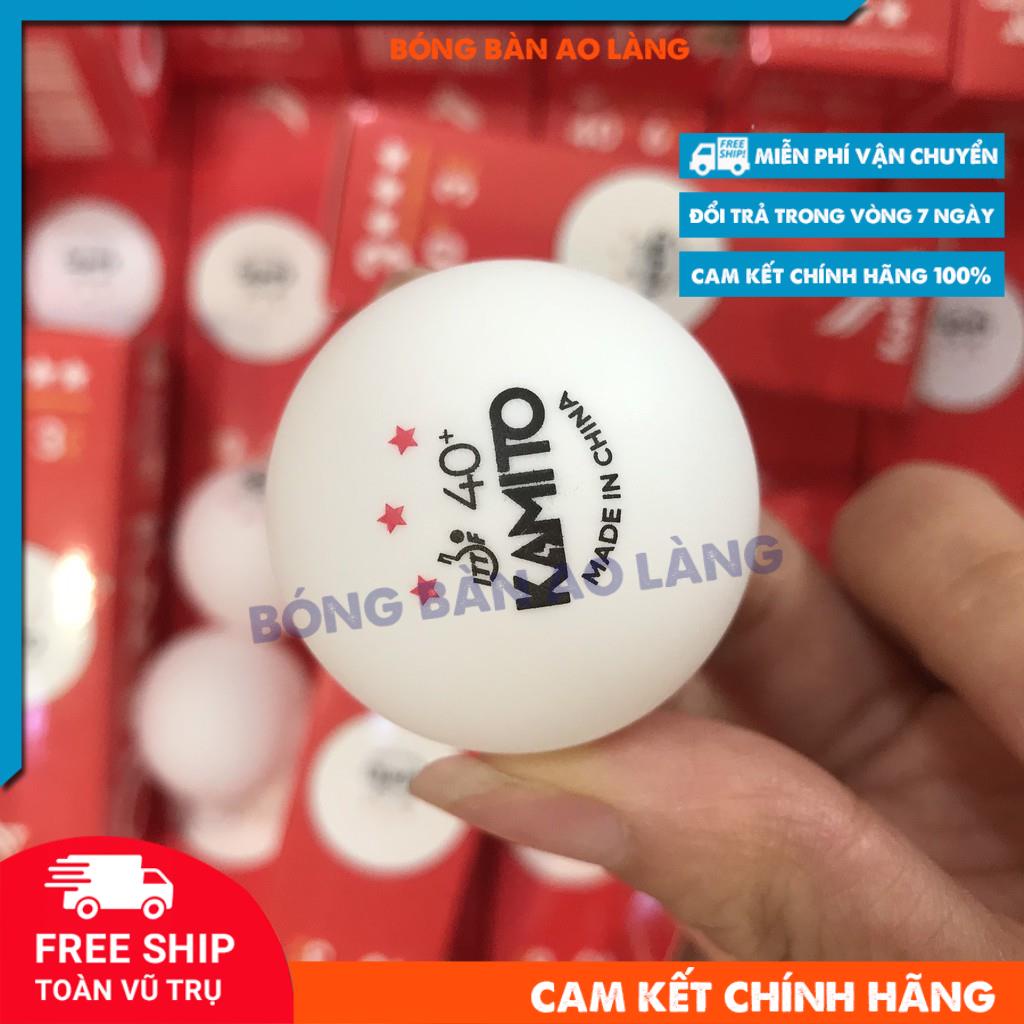 [ FREE SHIP ] Quả Bóng Bàn KAMITO 40+ Bóng Thi Đấu Đạt Tiêu Chuẩn Thế Giới ITTF