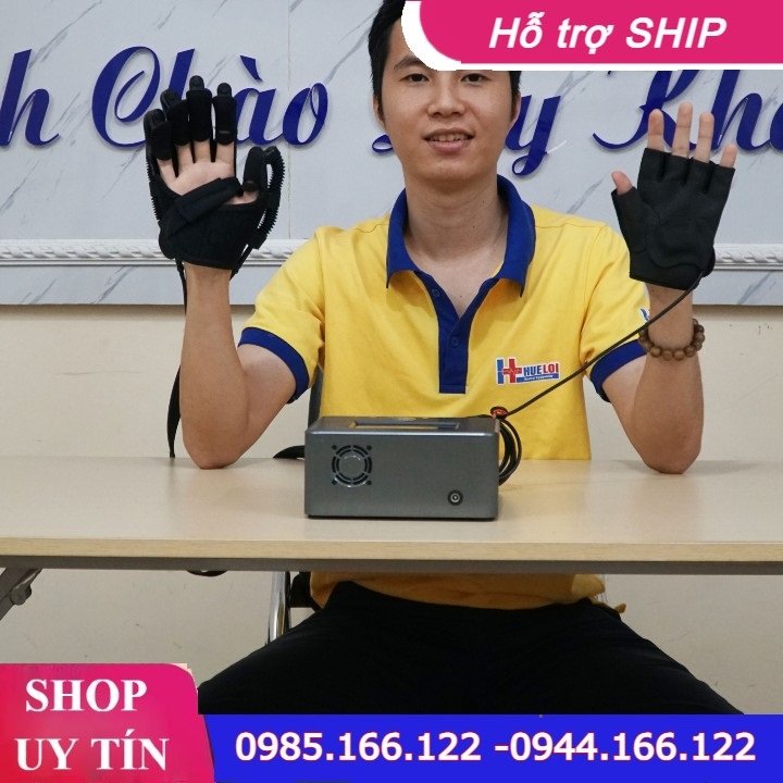 Tập co duỗi bàn ngón tay tự động robot tập phục hồi chức năng bàn ngón tay Gang tay tập phục hồi chức năng bàn tay gang tay robot tập tay