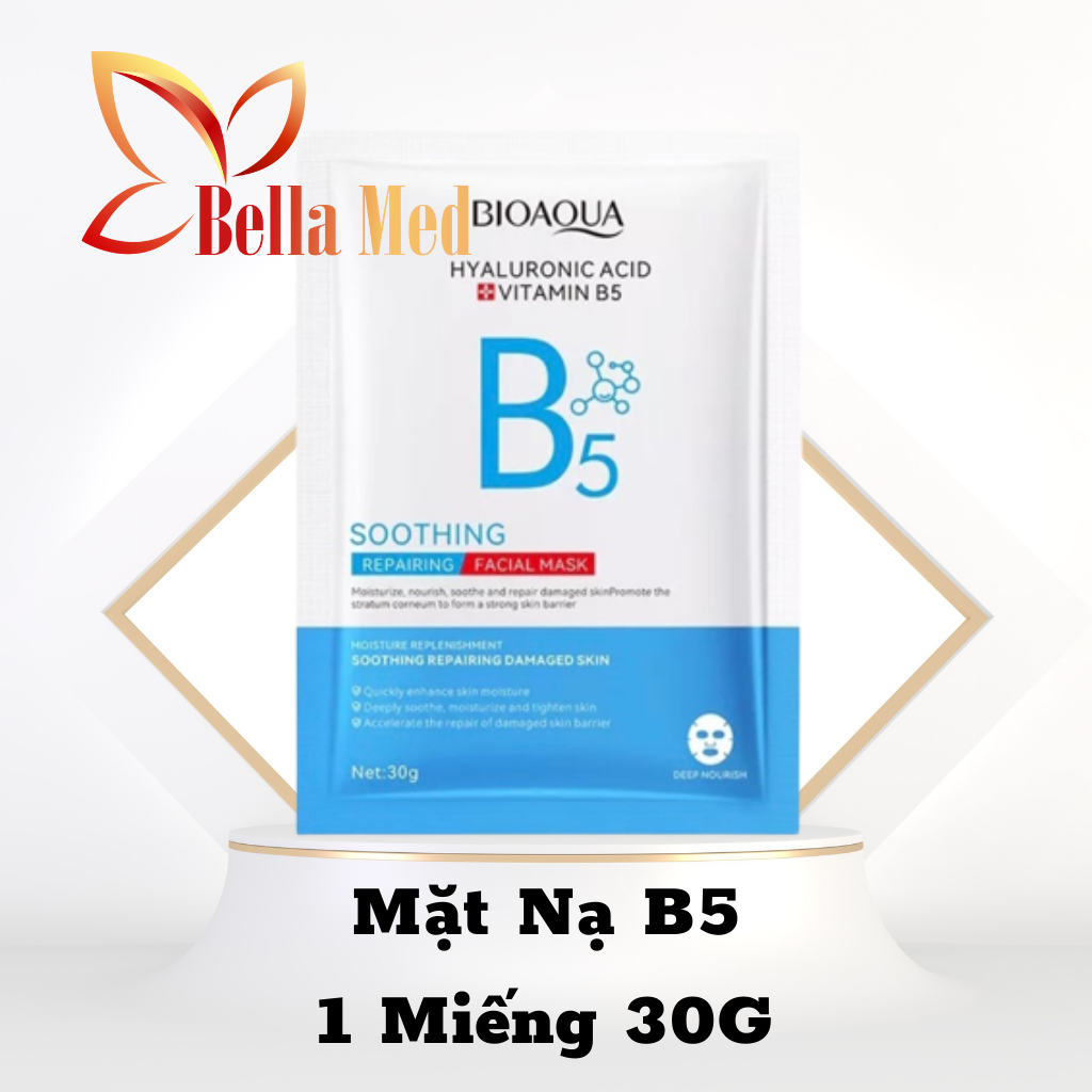 Mặt nạ B5 bioaqua giúp làm dịu da phục hồi da tổn thương