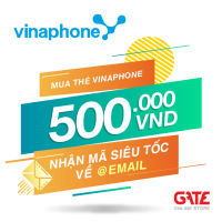 [HCM][FS] Thẻ VINAPHONE 500.000 - nhận mã SIÊU TỐC qua EMAIL