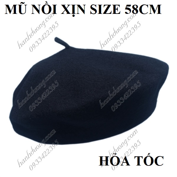 Nón nồi nỉ cao cấp mũ nồi nón beret nam trung niên mũ beret nam hàng quảng châu phong cách lịch làm 