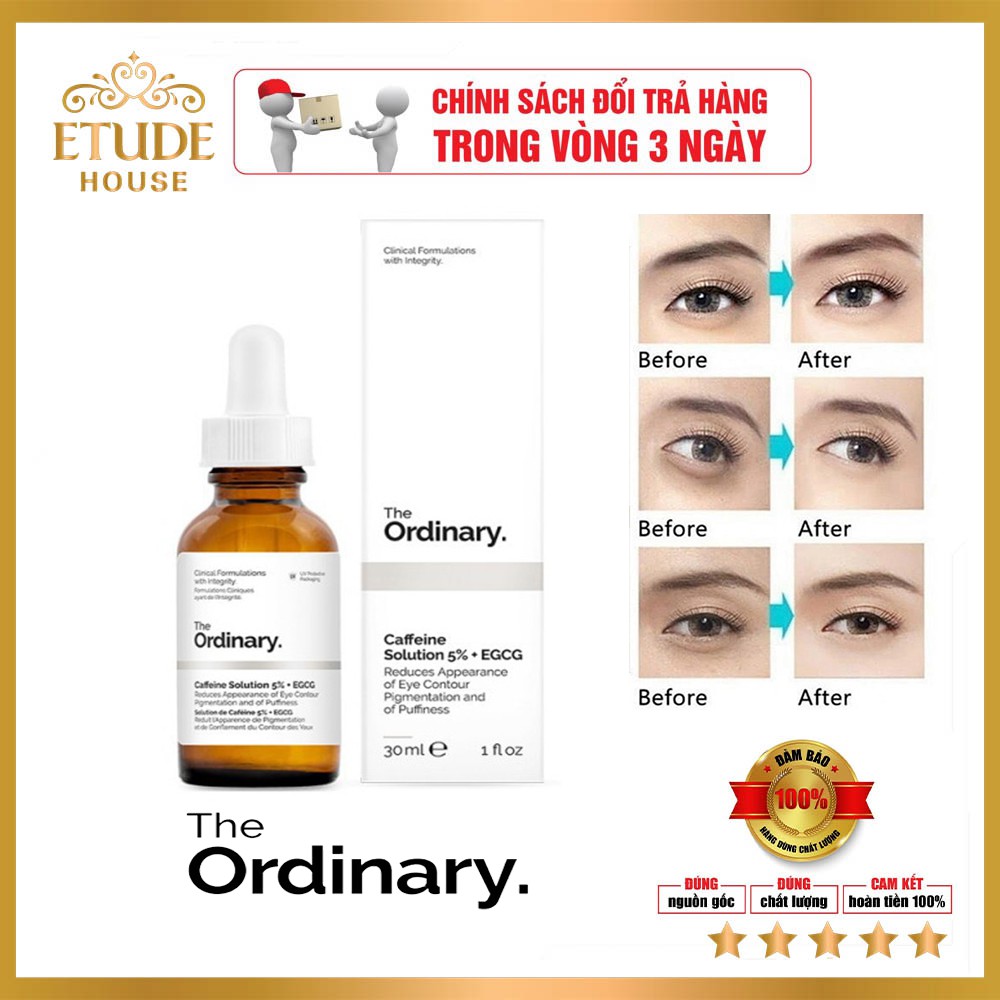 ❤️❤️ Serum The Ordinary Caffeine Solution 5% + EGCG Giảm Quầng Thâm Và Bọng Mắt.