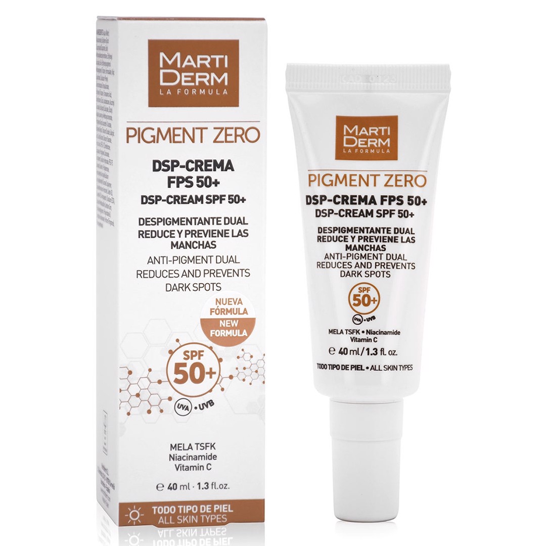 [Hcm]Kem Dưỡng Ban Ngày Chống Nắng Làm Sáng Da Mờ Thâm Nám Martiderm Pigment Zero Dsp Spf50+ Cream 40Ml