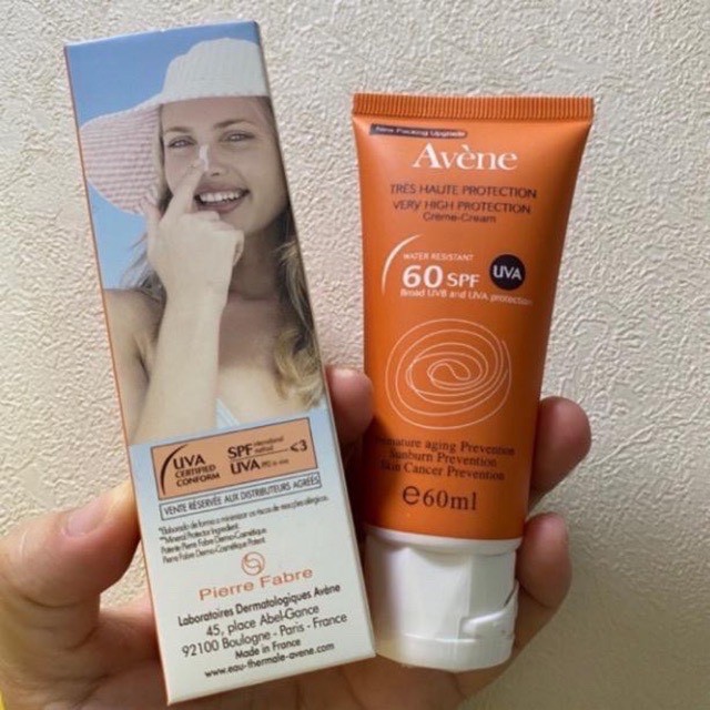 Kem Chống Nắng Avene Spf 60 60Ml