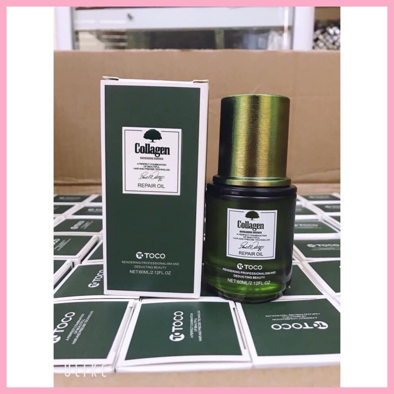 Tinh Dầu Dưỡng Tóc Toco Collagen 60Ml Tinh Dầu Dưỡng Tóc Toco Collagen 60Ml