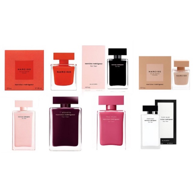 [Hcm][Mẫu Thử] Các Dòng Nước Hoa Narciso Rodriguez