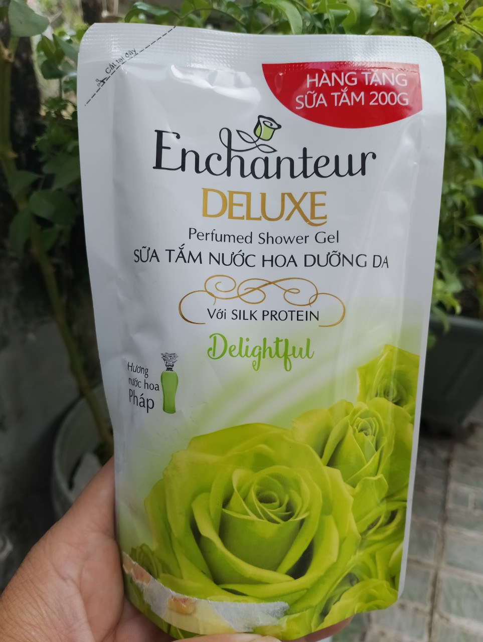 Túi Sữa tắm enchanteur 200g