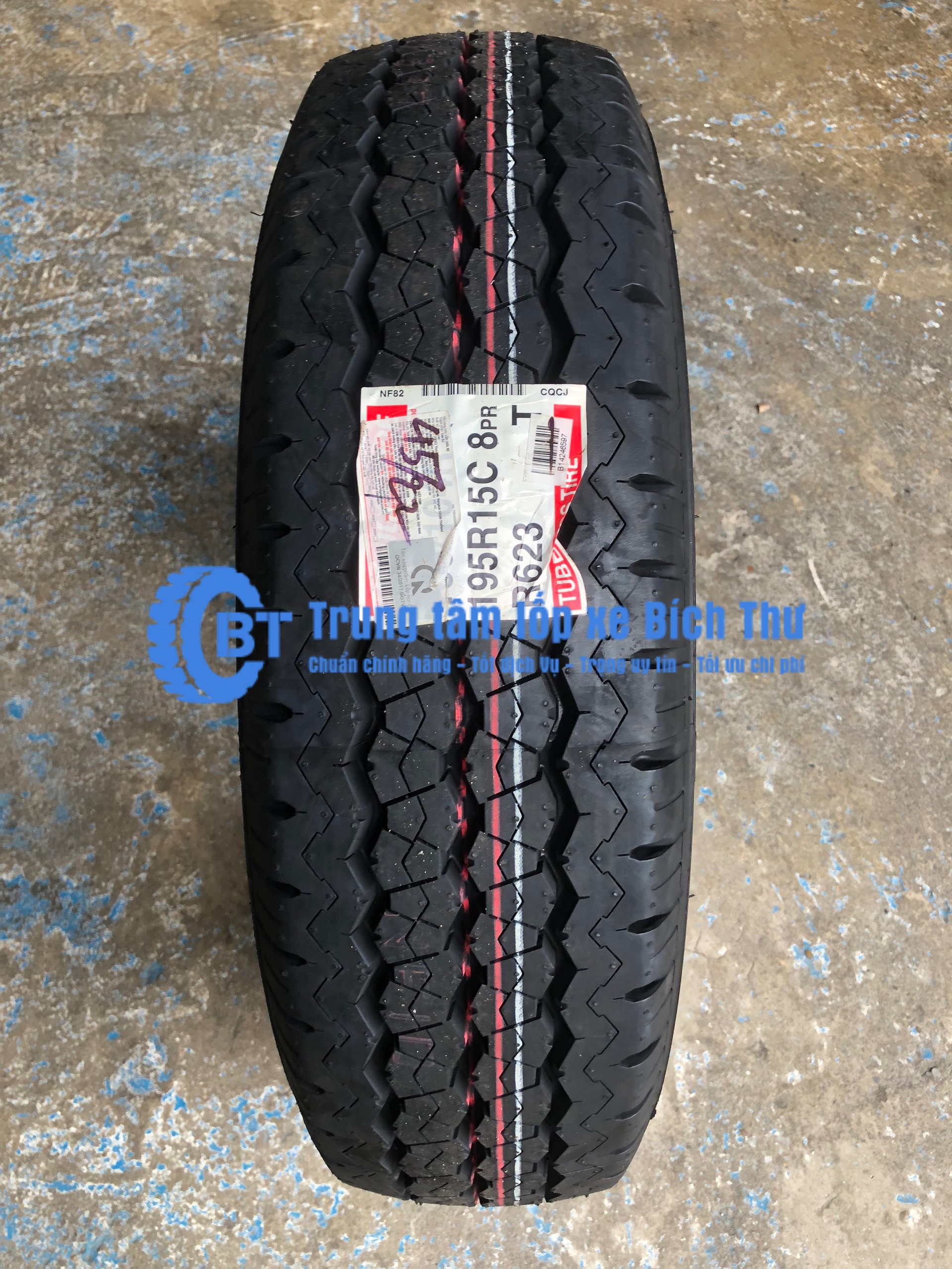 Lốp Bridgestone 195R15C R623