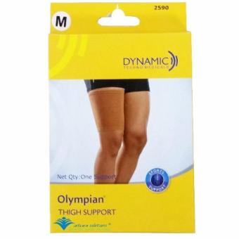 Băng Hỗ Trợ Đùi Olympian D35 - Size M (45 - 55)(Nâu)