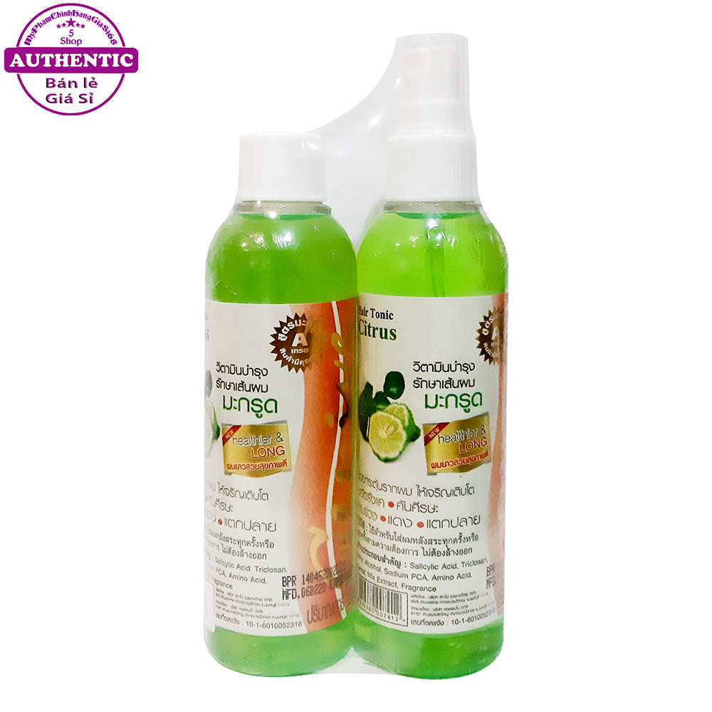 Tinh Dầu Bưởi Kích Thích Mọc Tóc Hair Tonic Citrus Thái Lan