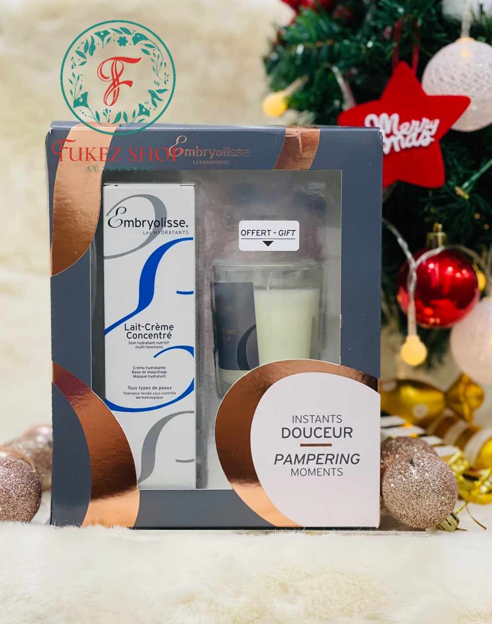 KEM DƯỠNG ẨM DA NGÀY ĐÊM EMBRYOLISSE TẶNG KÈM CỐC NẾN THƠM CỦA PHÁP