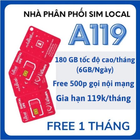 [ 1 Tỷ GB ] SIM 4G Mobifone Không giới hạn dung lượng chỉ 68k/tháng Gói miễn phí xài full băng thông