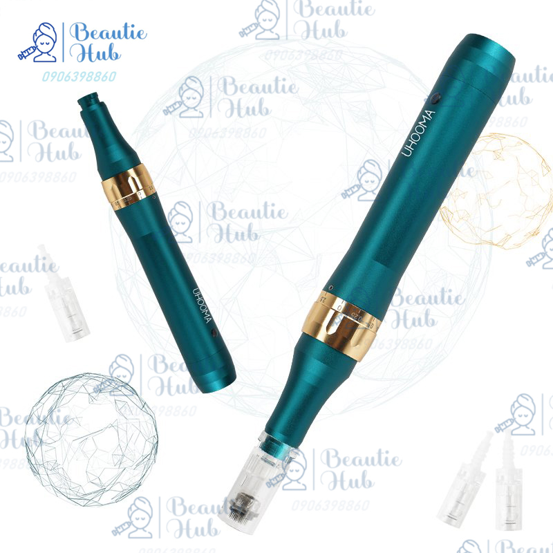 Máy phi kim cấy tảo cấy phấn UHOOMA uhoma F7 (có tích điện) cấy tinh chất hồng sâm Hàn Quốc