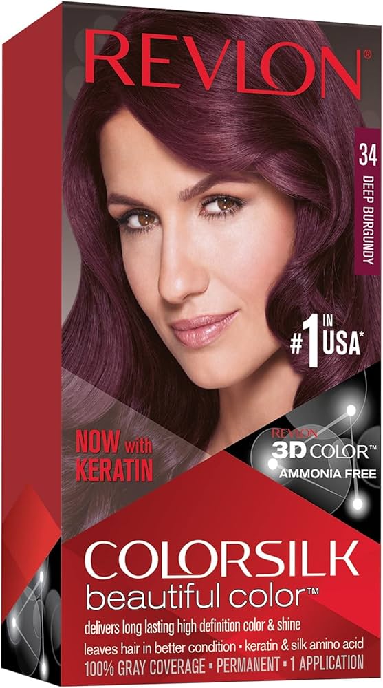 Thuốc Nhuộm Hộp Đỏ REVLON- Colorsilk Beautiful Color