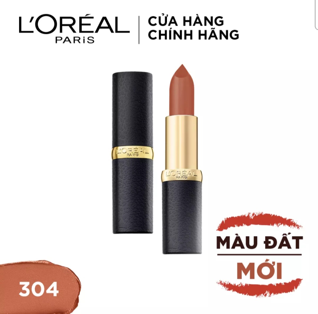 [HCM]Son lì mịn môi Loreal Color Richie Matte-3.7g