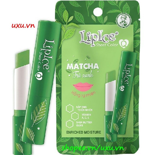 [Chính Hãng]Son Dưỡng Matcha Lipice