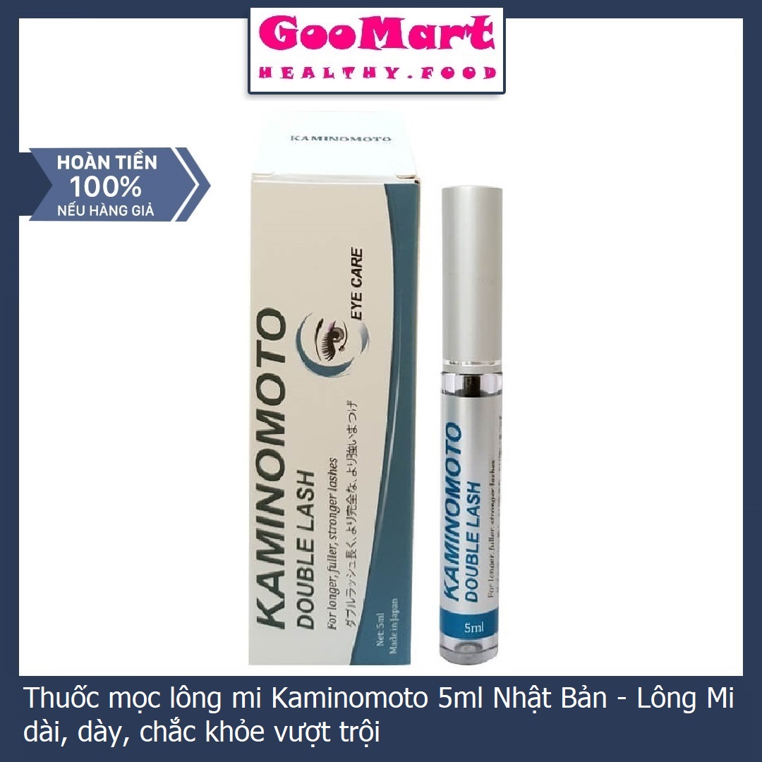 Thuốc Mọc Lông Mi Kaminomoto 5Ml Nhật Bản - Lông Mi Dài Dày Chắc Khỏe Vượt Trội