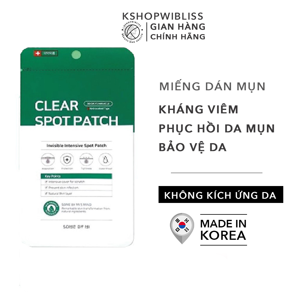 Miếng Dán Mụn Some By Mi Dont Pop It. Just Leave It 18Pcs 8G
