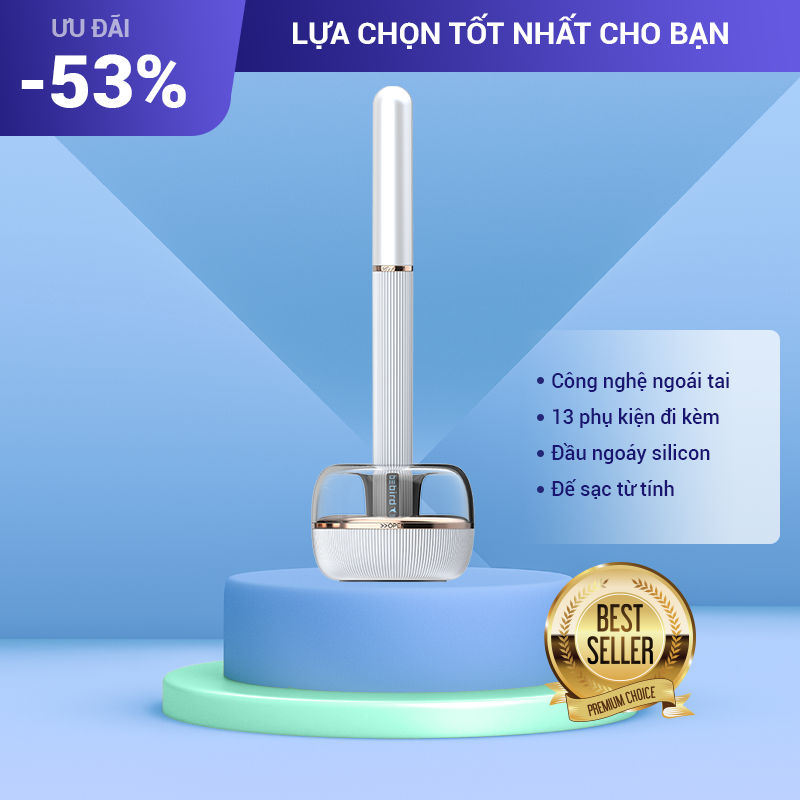 Dụng Cụ Lấy Ráy Tai Thông Minh Xiaomi Bebirf Note 3 Tích Hợp Con Quay Hồi Chuyển Đa Năng