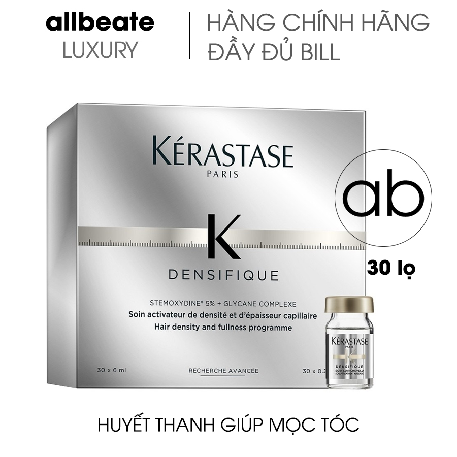 Tinh Chất Mọc Tóc Chống Rụng Kérastase Cure Densite 6Mlx30