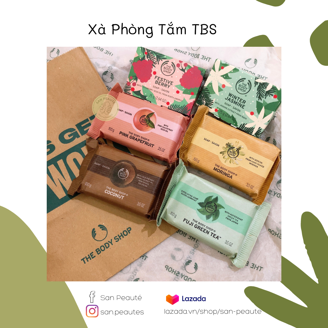 Xà Phòng Tắm The Body Shop Đủ Mùi