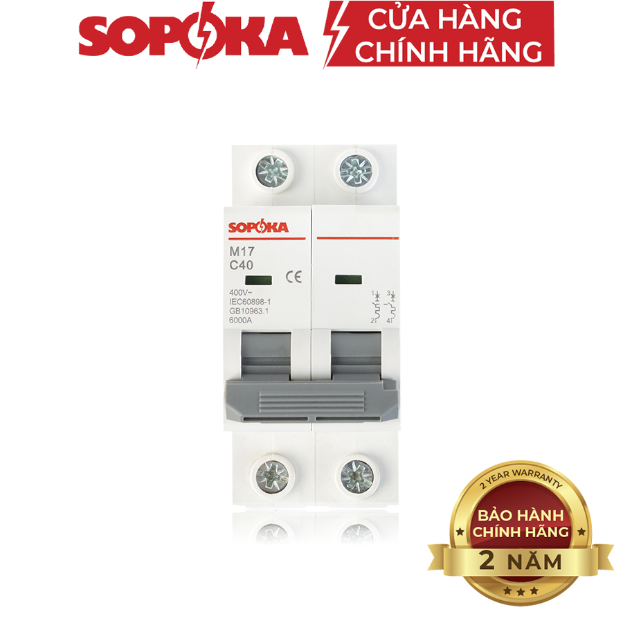 Aptomat 2 pha SOPOKA M17-2P32A40A