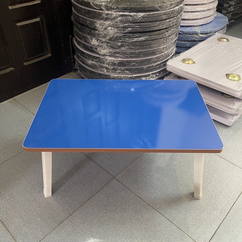 [Xả Kho] Bàn học gấp chân nhựa Cao Cấp bàn gấp gọn ngồi bệt bàn chân nhựa cứng 40x60cm mặt gỗ MDF
