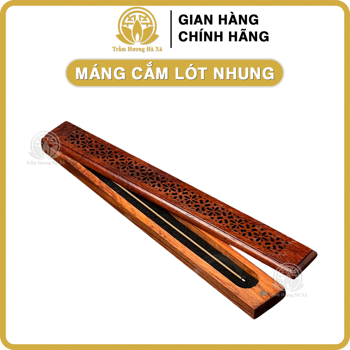 Nhang không tăm trầm hương xông nhà ít khói thơm dịu nhang sạch an toàn Trầm Hương Hà Xá