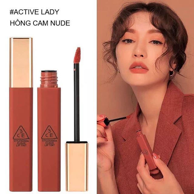 [HCM]Son Kem Siêu Lì Mịn Môi 3CE Cloud Lip Tint