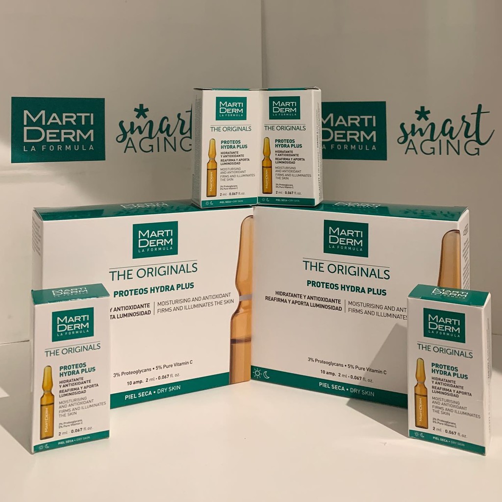 [HCM]Tinh Chất Cô Đặc Giúp Cấp Ẩm Giữ Nước Cao Giúp Da Căng Bóng  Mềm Mịn Martiderm The Originals Proteos Hydra Plus