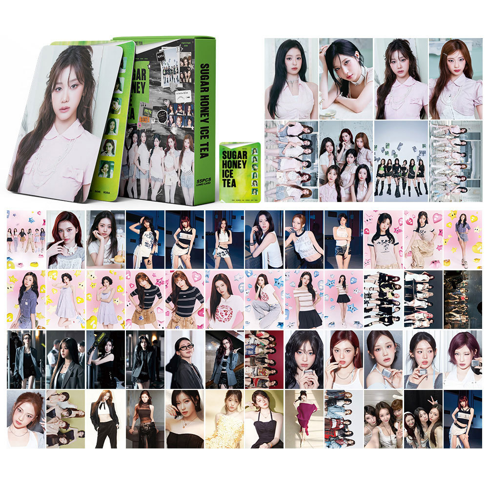 Set 55 lomo card Babymonster - Sugar Honey Ice Tea 2026