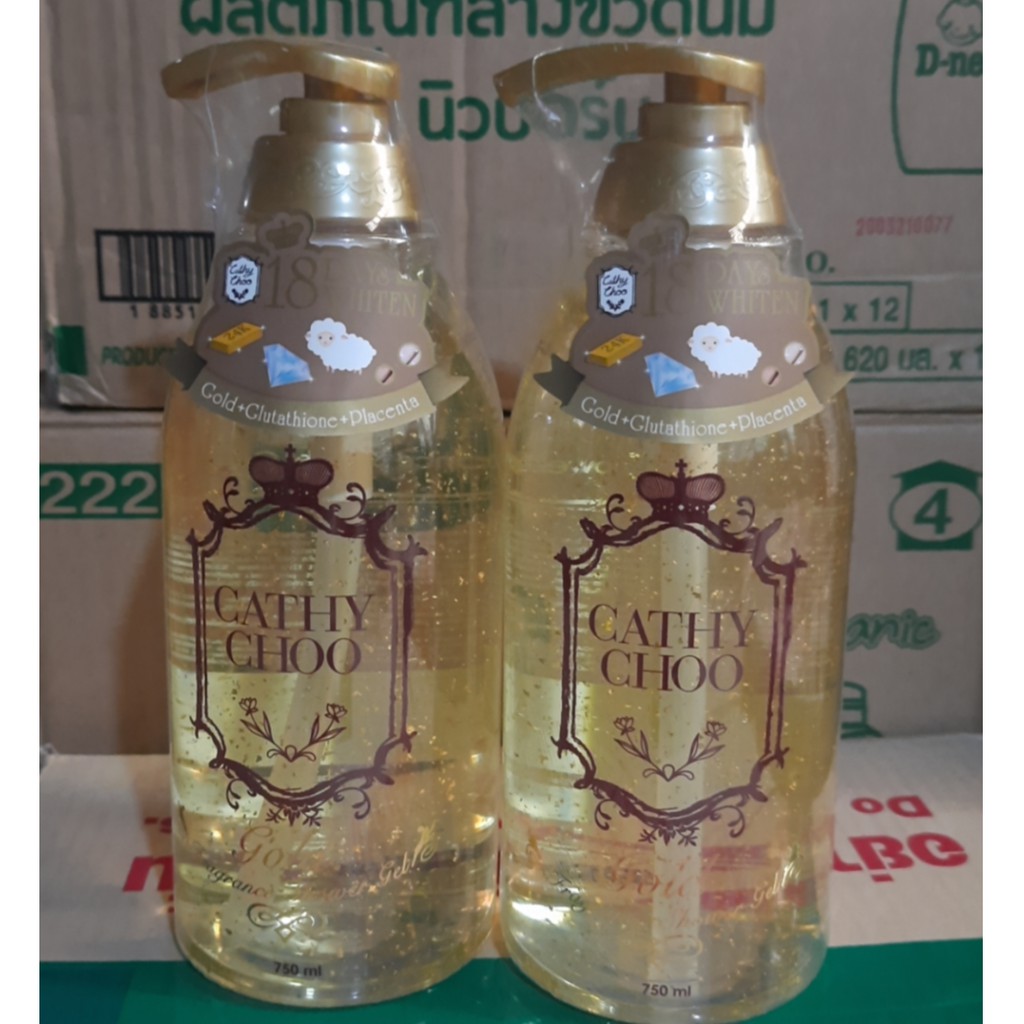 Sữa Tắm Trắng Da Cathy Choo Chai 750 Ml (Trắng Hơn Sau 18 Ngày) - Thái Lan