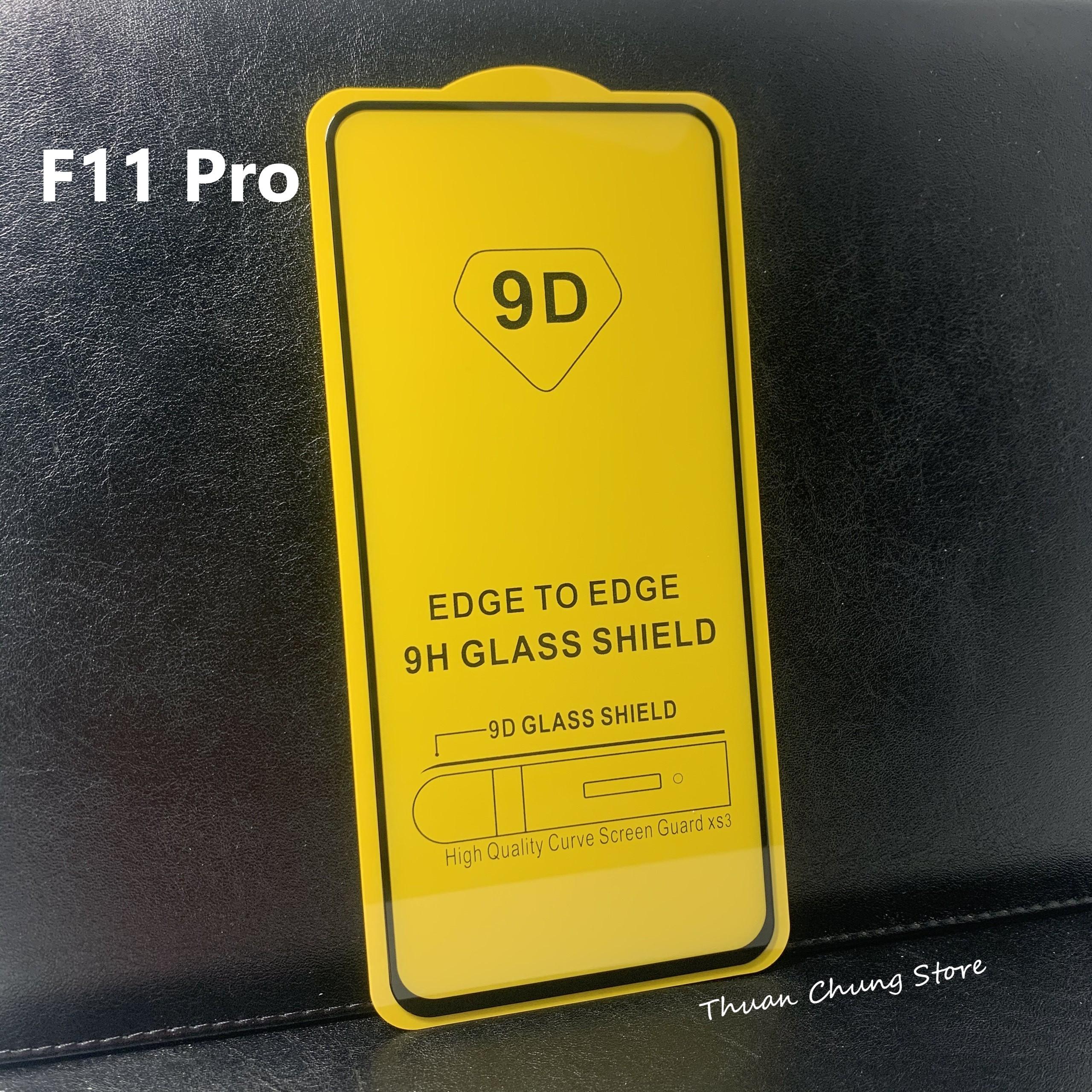 [HCM]Kính cường lực full keo 9D Oppo F11 Pro - F11