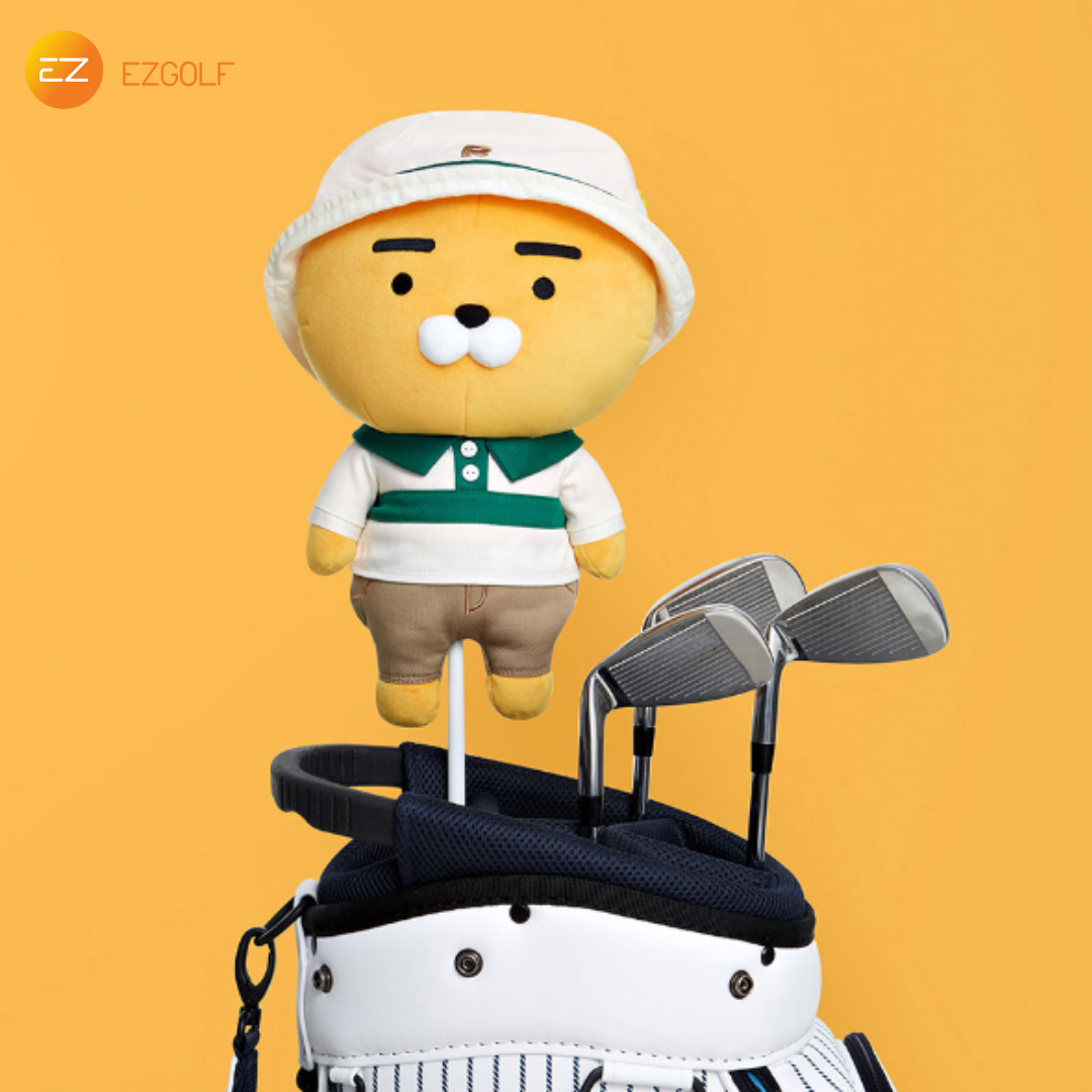 Cover driver Kakao Friends - Cover gậy golf Nhân vật Kakao dễ thương - Bọc đầu gậy golf