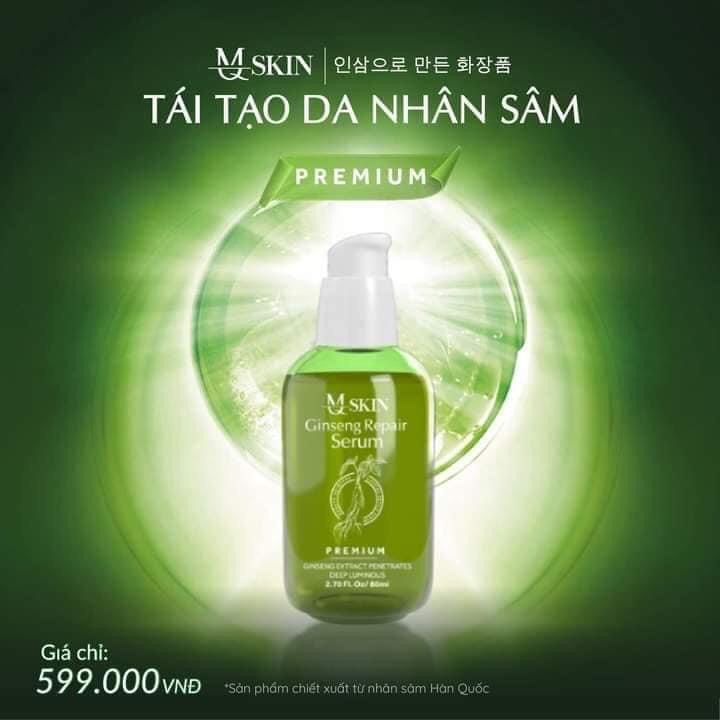 [Hcm]Thay Da Nhân Sâm Mq Skin Mới( Không Sưngkhông Đỏ)