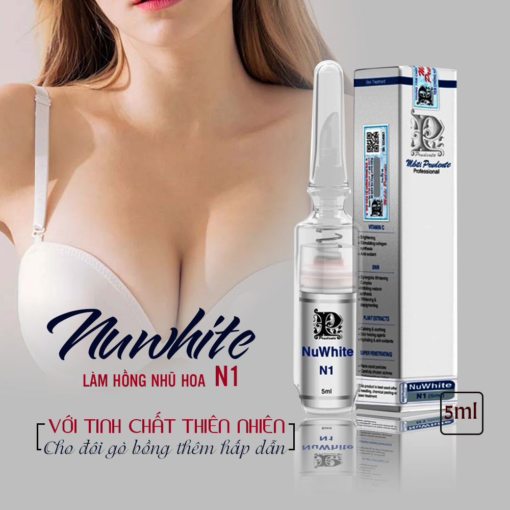 [HCM][Hàng MỸ] -Kem Làm Hồng Nhũ Hoa Chỉ Sau 7 Ngày Sử Dụng Minbiti Prudent NUWHITE N1. Hồng Tự Nhiên Không Đau Rát Không Phẫu Thuật An Toàn và Dễ Sử Dụng. (Hàng Chính Hãng Đủ Tem Code Check Thoải Mái)