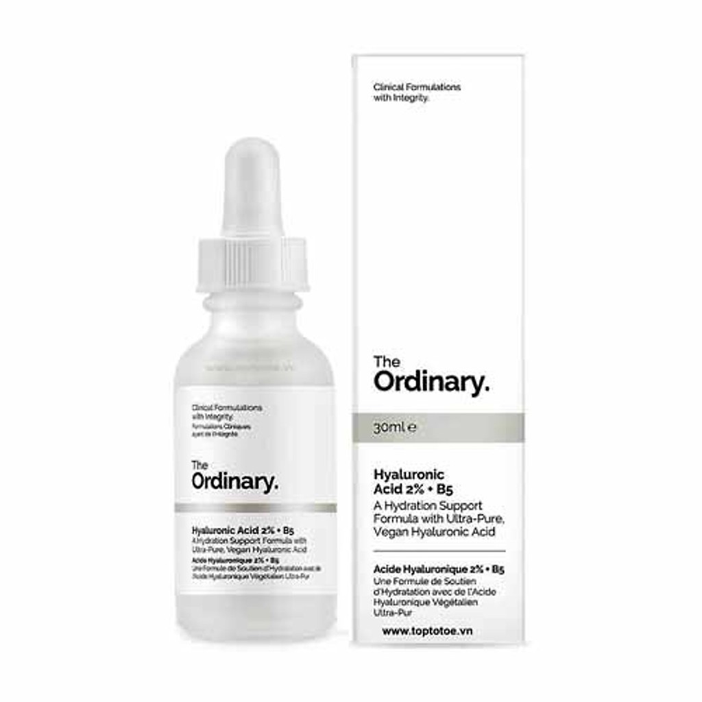 [HCM]Tinh Chất Cấp Nước Phục Hồi Da The Ordinary Hyaluronic Acid 2% + B5 30ml