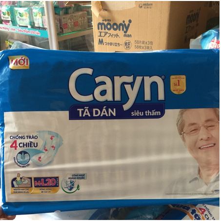 [Hcm]Tả Dán Caryn Dành Cho Người Lớn - Tả Dán Dành Cho Mẹ Sau Sinh - Ml 20