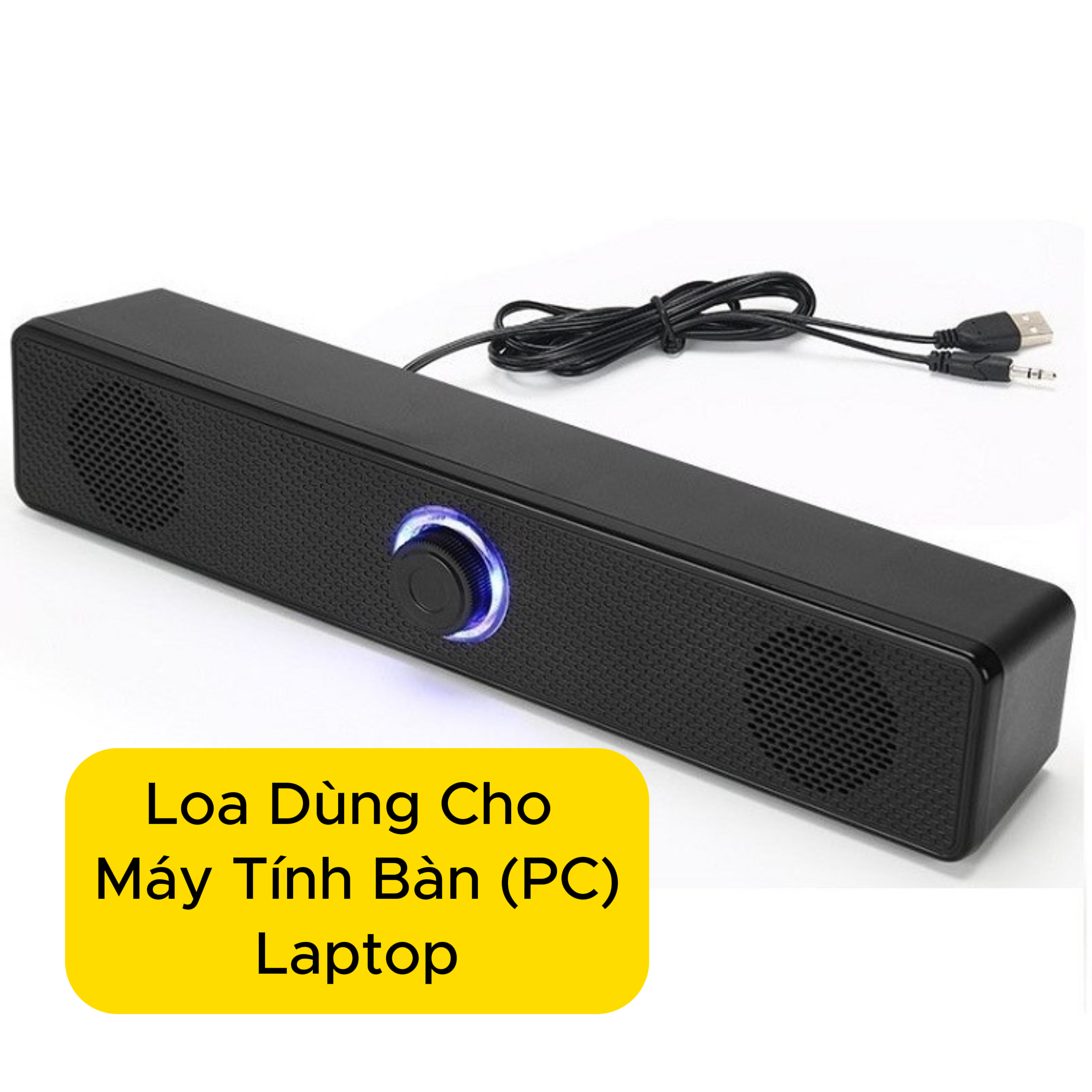Loa Máy Tính E350T Dùng Cho Máy Tính Bàn PC Laptop Âm Thanh 4D Chất Lượng Tốt