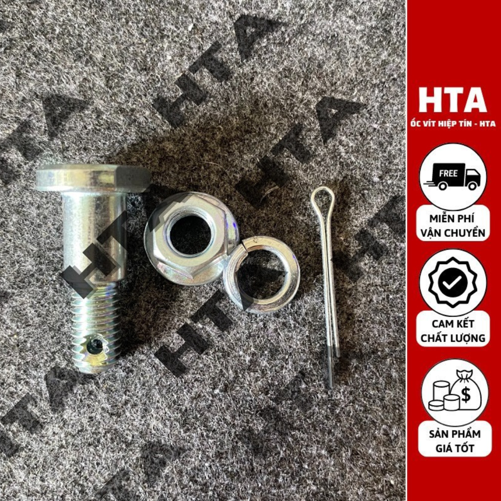 Bộ Ốc Bắt Má Đùm Sau Exciter 4 Số Yamaha / Ốc Chữ I Ya  Ốc Chặn Má Phanh Yamaha